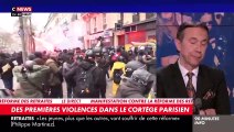 Manifestation pour défendre les retraites du 19 janvier 2023 : Les premiers incidents éclatent à Paris