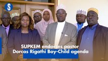 SUPKEM endorses pastor Dorcas Rigathi Boy-Child agenda