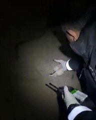 Çaldığı silahı toprağa gömmüş, paraları odunluğa saklamış