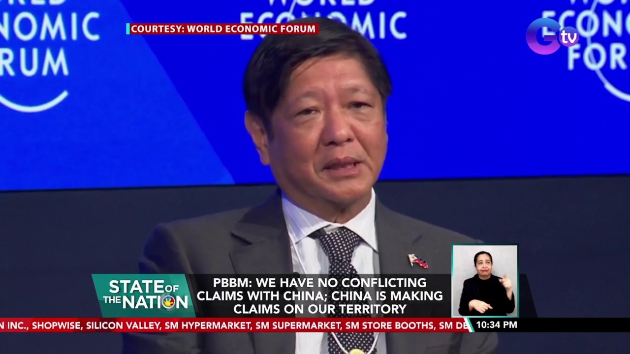 PBBM: We have no conflicting claims with China;...