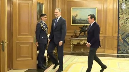 El Rey recibe al presidente de la CEOE