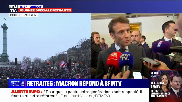 Emmanuel Macron: On ne peut pas faire comme s'il n'y avait pas eu d'élection il y a quelques mois