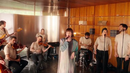 Marie-Flore chante "Mal barré" en session live