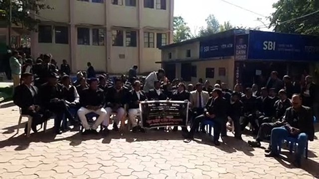 वकीलों की कलमबंद हड़ताल का असर, पेशियां टली, नहीं हुई सुनवाई