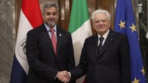 Mattarella incontra il presidente del Paraguay