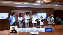 GMA Network, umanib sa Alliance for Creativity and Entertainment na biggest anti-piracy alliance sa mundo | Saksi