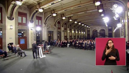 “Una institución fundamental para el Estado mexicano”, dice AMLO en ceremonia por 80 años del IMSS