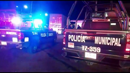 Intento de robo a tráiler, generó una intensa movilización sobre carretera a Morelia