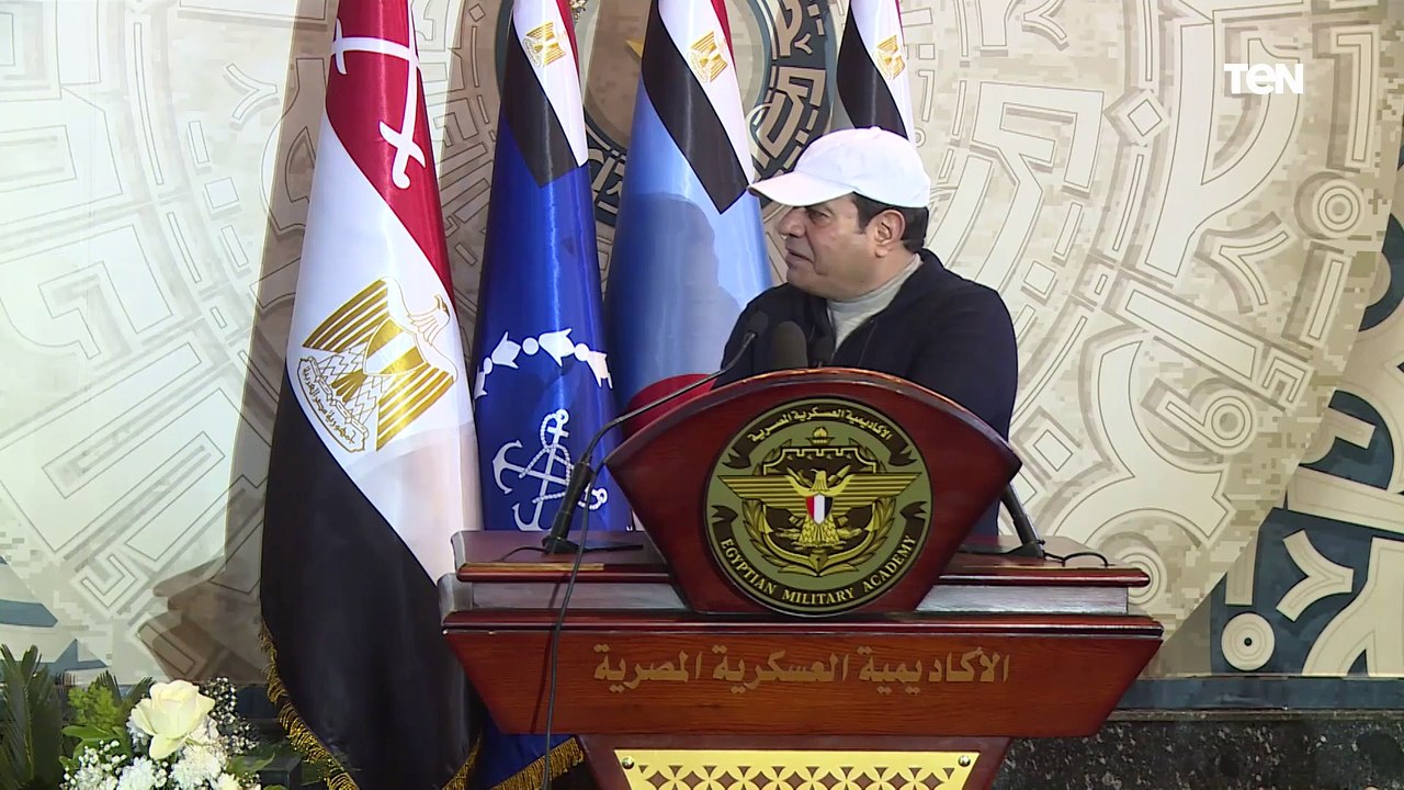 السيسي: ماتحقق خلال الـ 10 سنين أمر عظيم نفتخر بيه كلنا وده حافز نكون جاهزين أكتر لحماية بلدنا