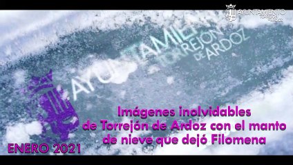 Imágenes inolvidables de Torrejón de Ardoz con el manto de nieve que dejó Filomena