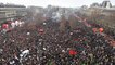 Manifestation à Paris : la place de la République noire de monde