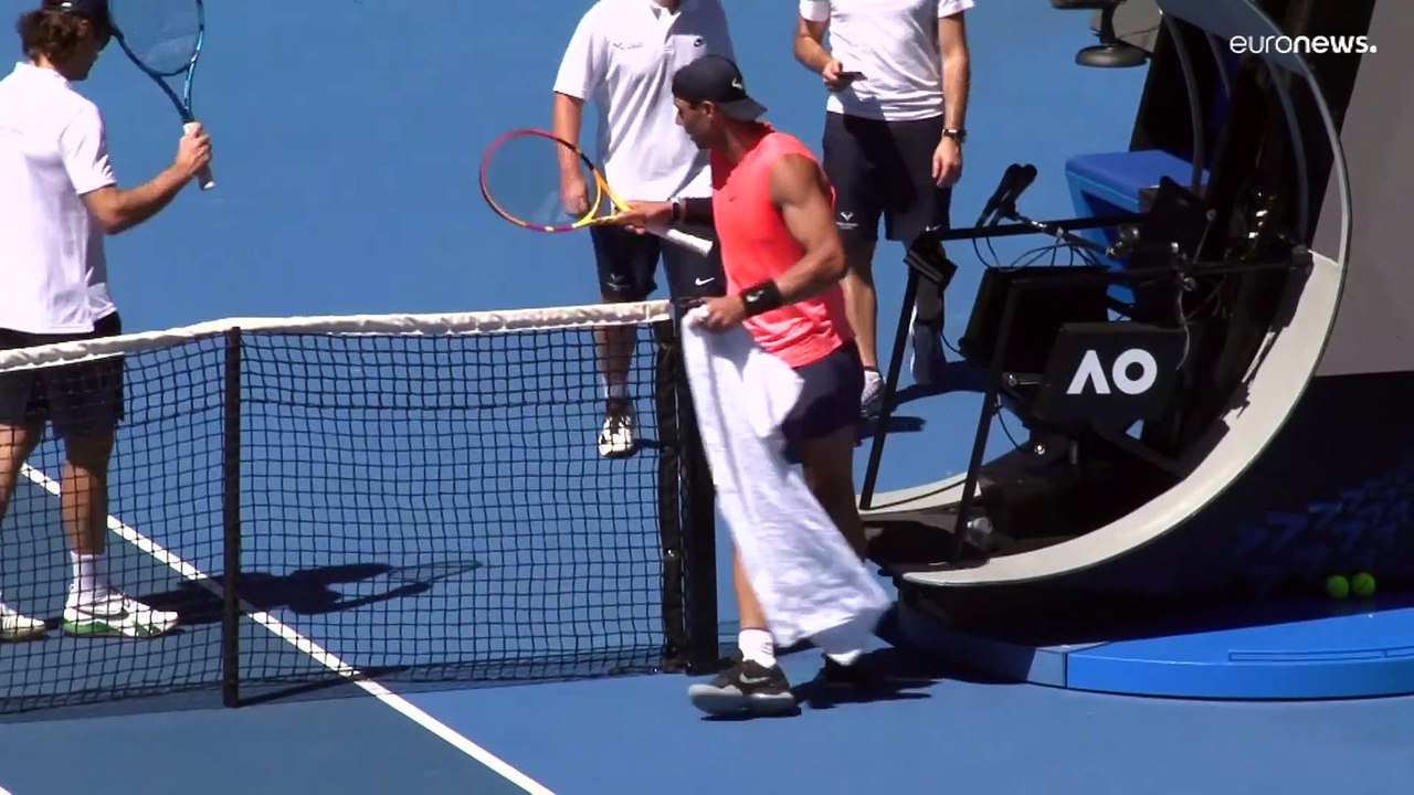 Rafael Nadal's MRI shows injured left hip flexor after devastating Australian Open defeat