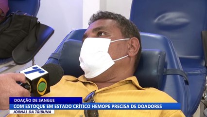 Com estoque em estado crítico, Hemope precisa de doadores