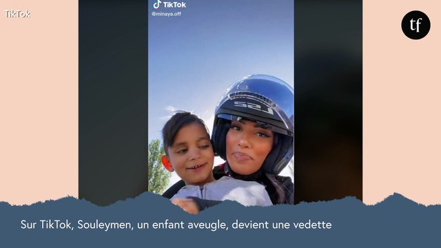 Souleymen, petit garçon aveugle, est devenu une vedette sur TikTok