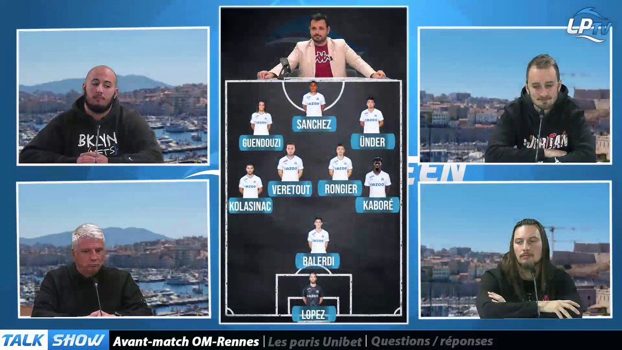 Talk show partie 4 : avant-match OM-Rennes