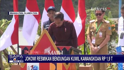 Jokowi Resmikan Bendungan Kuwil Kawangkoan dengan Total Anggaran Rp1,9 Triliun!