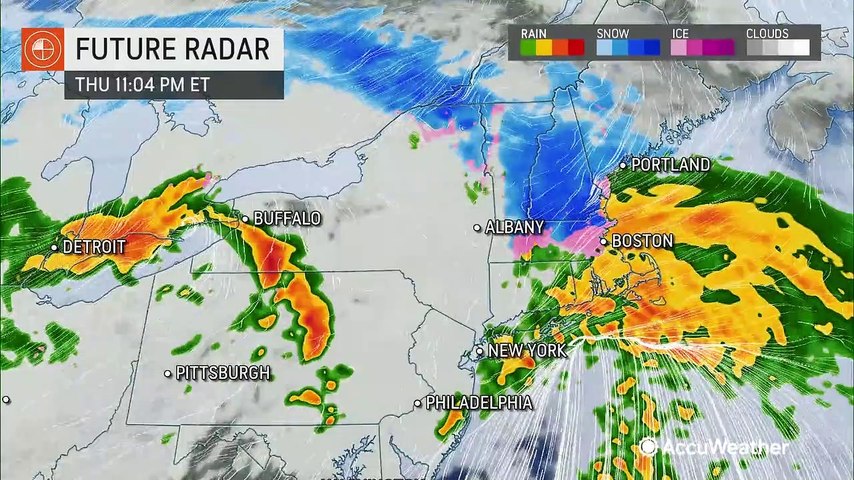 Snow potential increases as 2 storms take aim at the Northeast - TDS