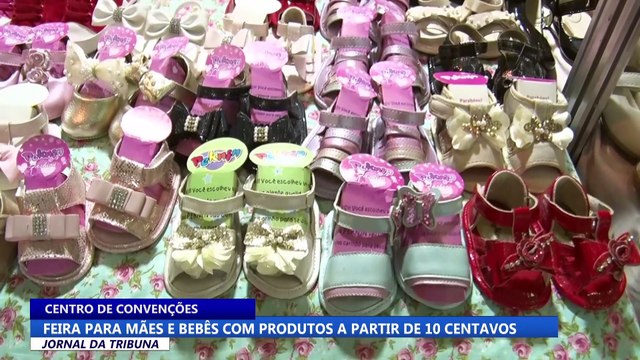 Feira para mães e bebês com produtos a partir de 10 centavos