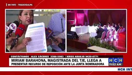 Expostulantes Tachados y Denunciados interponen Recursos de Reposición ante la Junta Nominadora