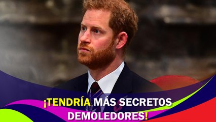 El Príncipe Harry tendría más secretos demoledores