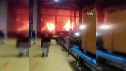 Bursa’da fabrikada korkutan yangın