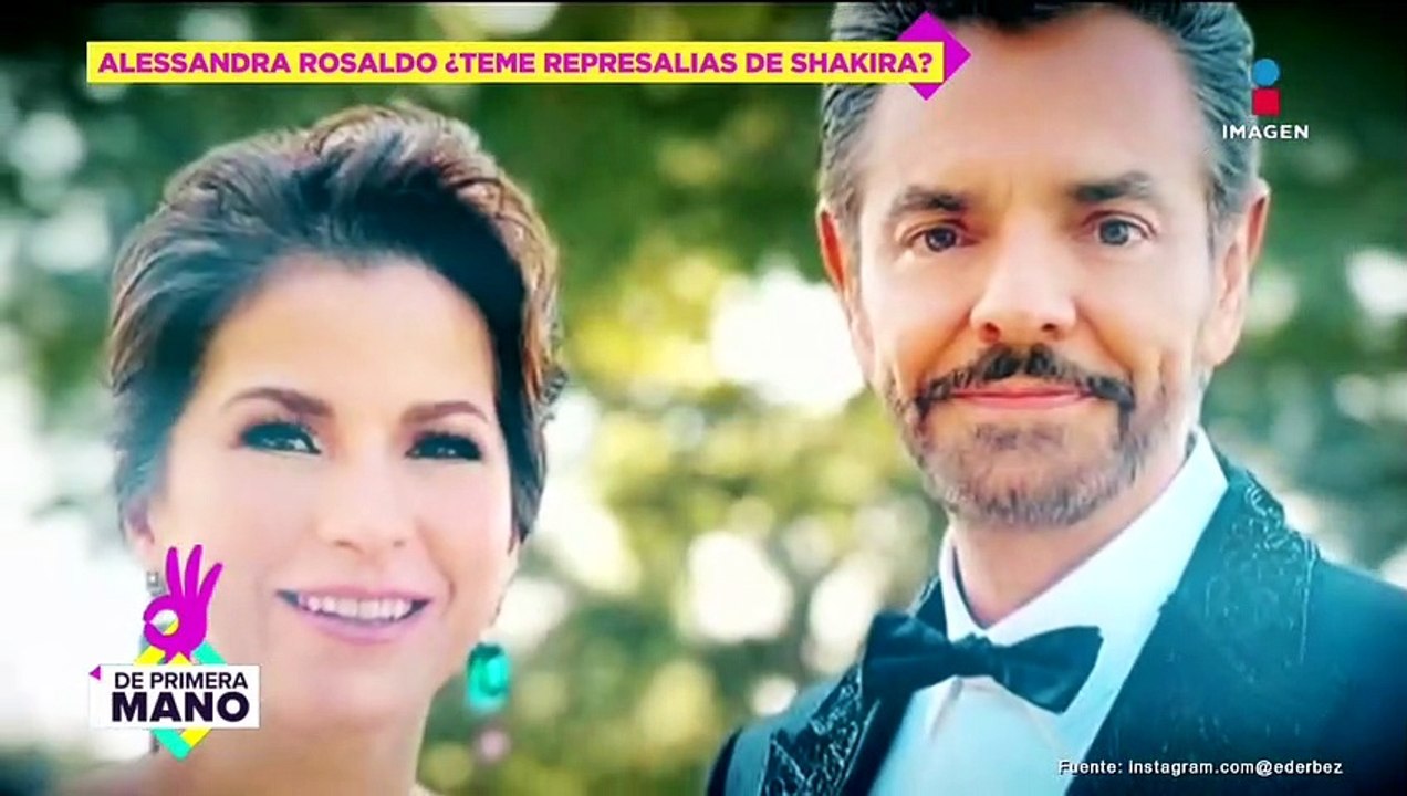 Alessandra Rosaldo aclara si teme a represalias de Shakira