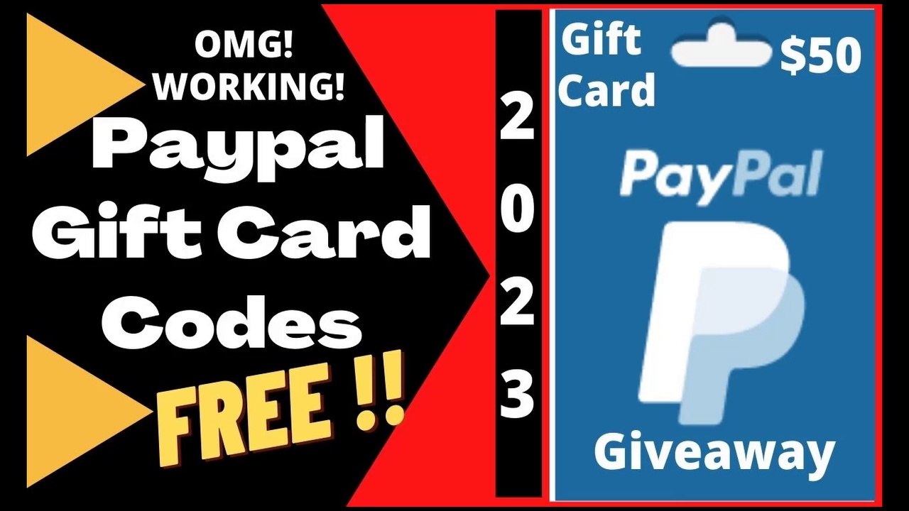 Enjoy !! Get PayPal Gift Card Code Free 2025 [ New Codes ]