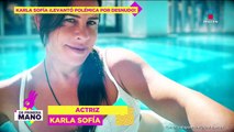 Karla Sofía habla de su polémica foto desnuda