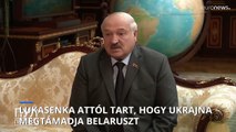 Aljakszandr Lukasenka: a Nyugat azt szeretné, ha Ukrajna lerohanná Belaruszt
