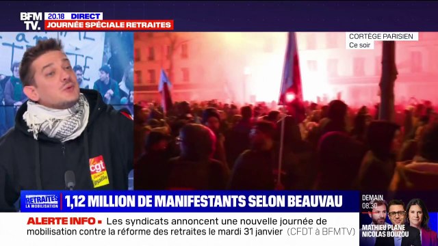 Retraites: On ne peut pas négocier avec le flingue sur la tempe , affirme Matthieu Bolle-Reddat (CGT Cheminots)