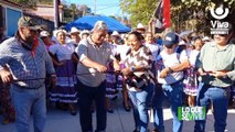 Familias estrenan calles para el pueblo en San Juan del Sur