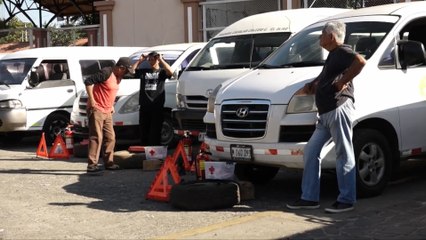 Masaya inicia inspección mecánica al transporte escolar