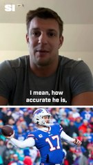 Rob Gronkowski Chooses Josh Allen as His Dream QB