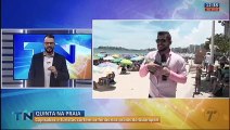 Capixabas e turistas lotam praias de Guarapari