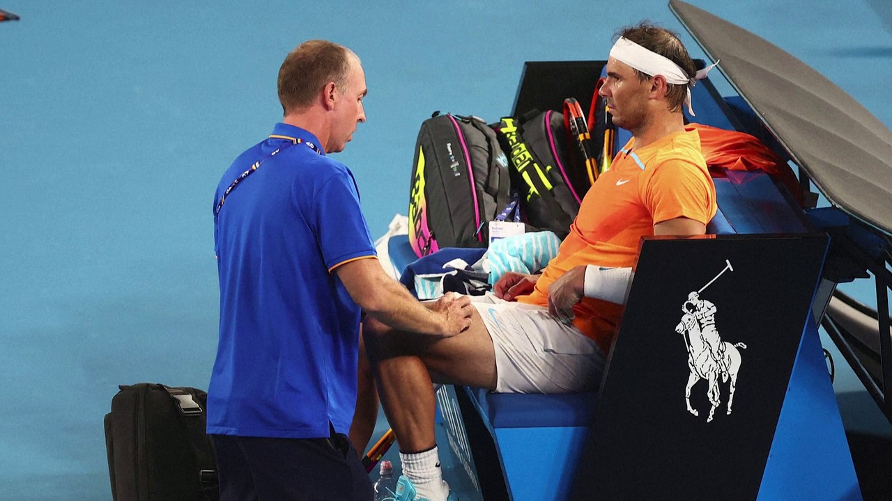 Nadal sidelined for 6-8 weeks with hip flexor injury