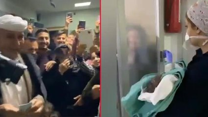 18 yıl sonra dünyaya gelen erkek bebek aşiret mensuplarını sevince boğdu! Görüntüler tıklanma rekoru kırdı