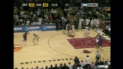 NBAHistory: Chauncey Billups Game-Winner vs. CHI in 2005