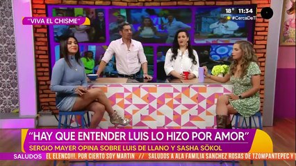 "Lo hizo por amor:" Sergio Mayer defiende a Luis de Llano
