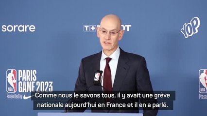 Adam Silver : "La NBA sera probablement de retour à Paris en 2024"