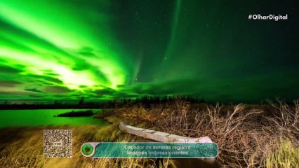 Caçador de auroras registra imagens impressionantes