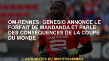 OM-Rennes: Genesio annonce le package Mandanda et parle des conséquences de la Coupe du monde