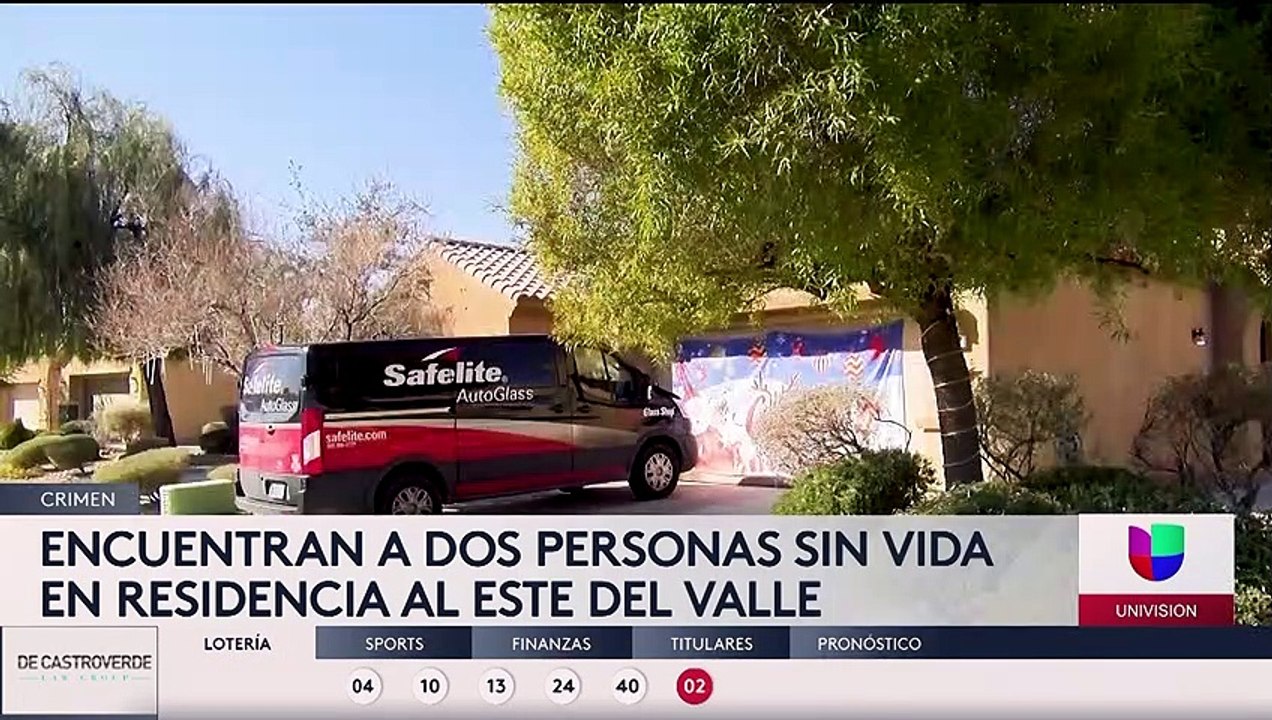 Policia encuentra 2 cuerpos sin vida al este de las vegas