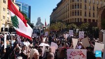 Manifestaciones en Beirut por votación fallida en el parlamento para elegir presidente