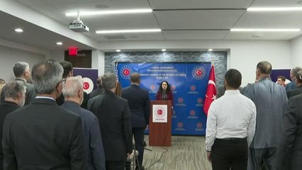 Dışişleri Bakanı Çavuşoğlu, ABD'de Türk vatandaşlarıyla bir araya geldi