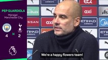 Pep lays into his City team of 'happy flowers' despite comeback win