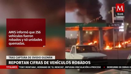 Captura de Ovidio Guzmán dejó 256 vehículos robados en Sinaloa: aseguradoras