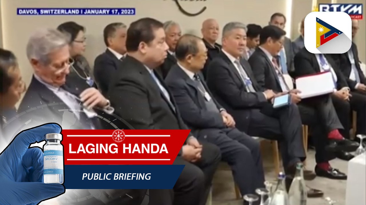 WEF, malaking tulong para sa maraming bansa gaya ng Pilipinas