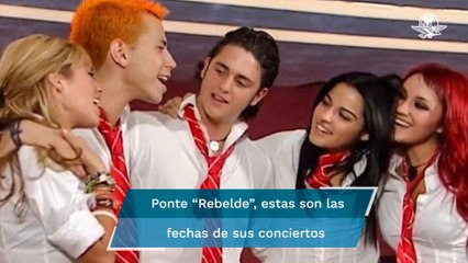 RBD hace oficial su regreso a los escenarios, anuncia el Soy Rebelde Tour 