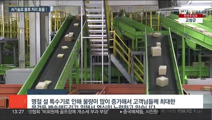 설 앞두고 택배 물량 급증…'더 똑똑해진 배송전쟁'