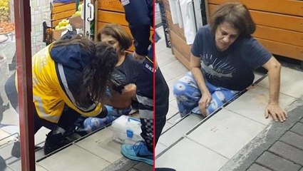 Antalya'da oğlunun bıçakladığı kadın markete sığındı, kabus burada da bitmedi